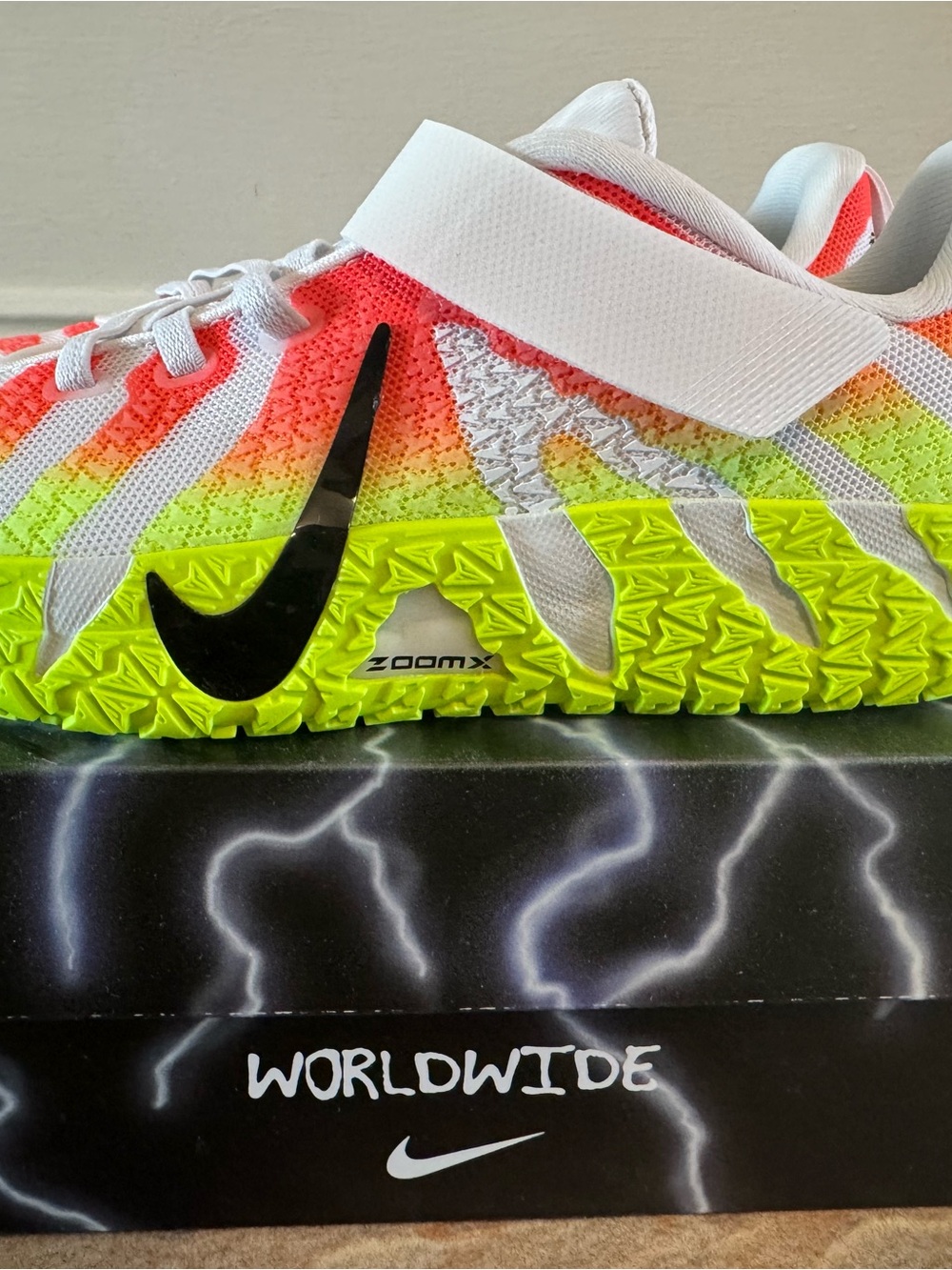 Nike JA 3 SE (PS) White, Black & Bright Crimson Kids Shoe